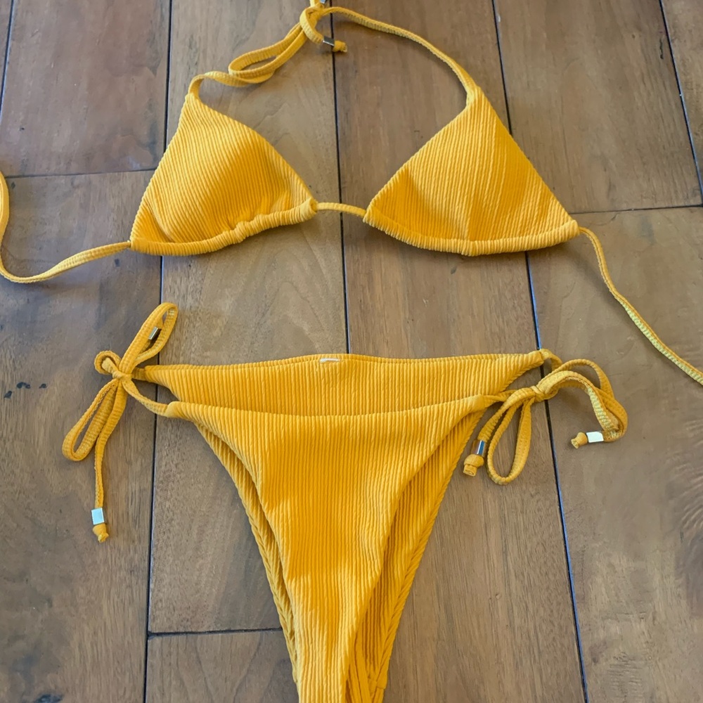 COPY - Mustard yellow bikini